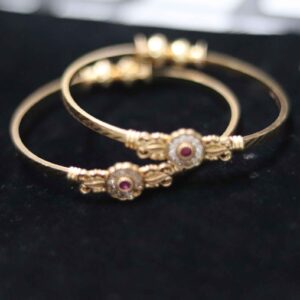 Golden Ball Kada Bangles
