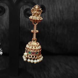 Traditional Lakshmi Long Model Jhumki