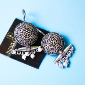 Fish Hook Round Jhumka