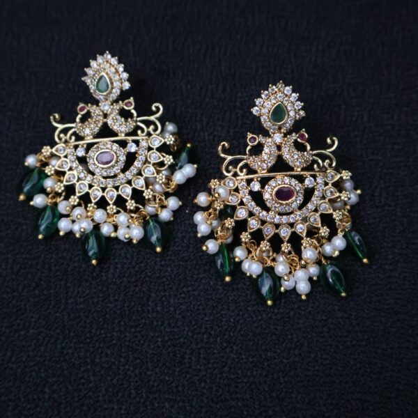Premium studded exquisite earrings - Image 4