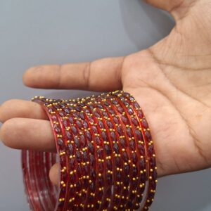 raindrop bangles maroon